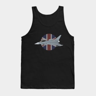 British Eurofighter Typhoon Jet Fighter Tank Top